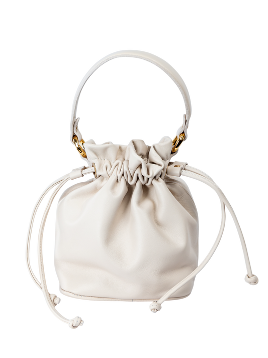 BOLSA PETÚNIA OFF-WHITE