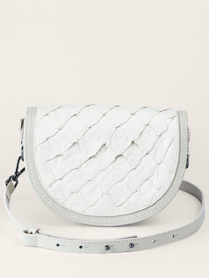 BOLSA ARAM PIRARUCU OFF-WHITE - Mirol