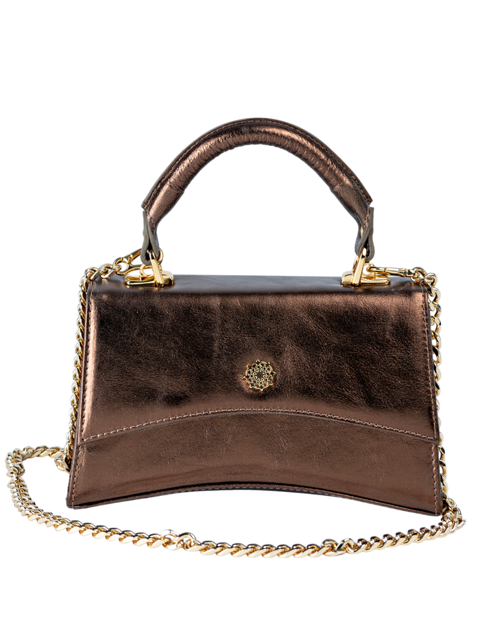 BOLSA DÁLIA BRONZE - Mirol