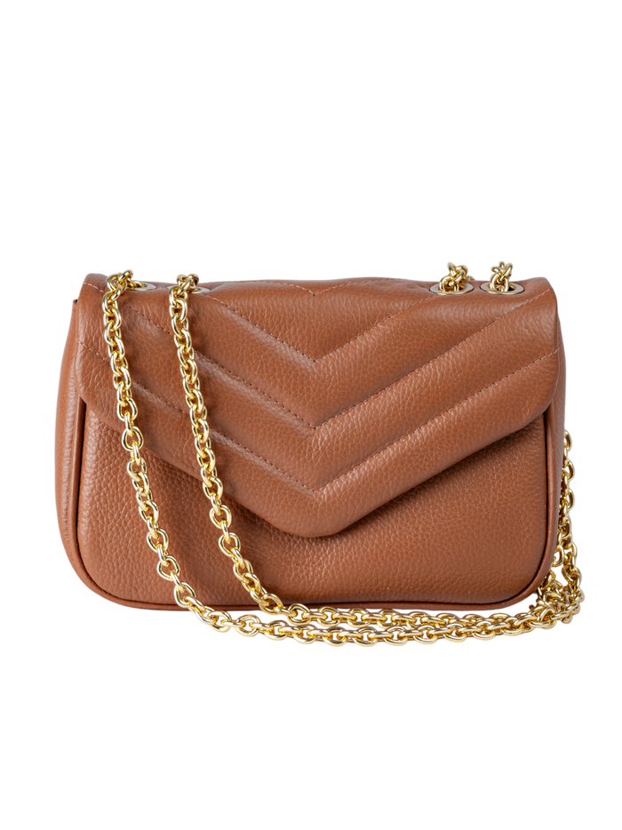 BOLSA CAMÉLIA Nº II  CARAMELO - Mirol