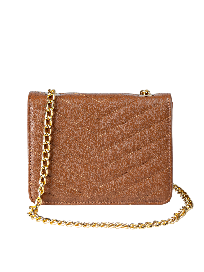 BOLSA CAMÉLIA Nº I CARAMELO - Mirol