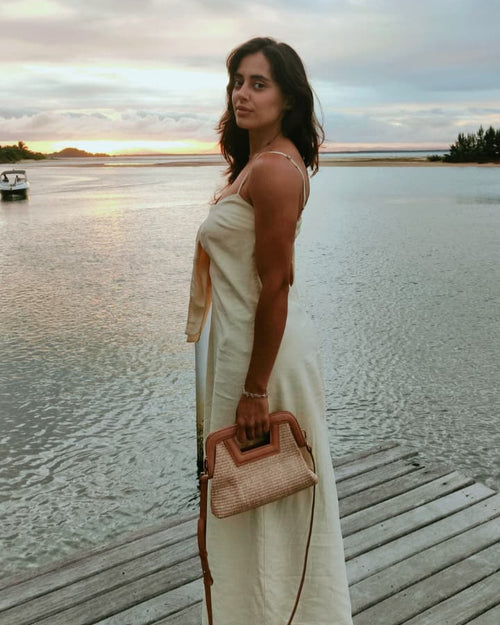 BOLSA IRIS - RÁFIA NATURAL - Mirol