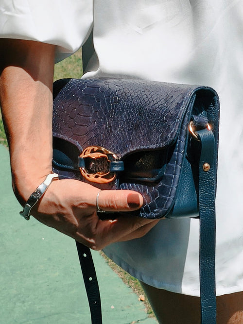 BOLSA MINI AZALEIA MARINHO - Mirol