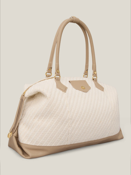 BOLSA DENTE-DE-LEÃO AREIA