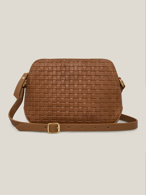 BOLSA LILI TRAMA CARAMELO - Mirol