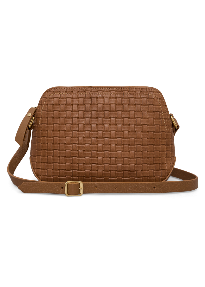 BOLSA LILI TRAMA CARAMELO - Mirol