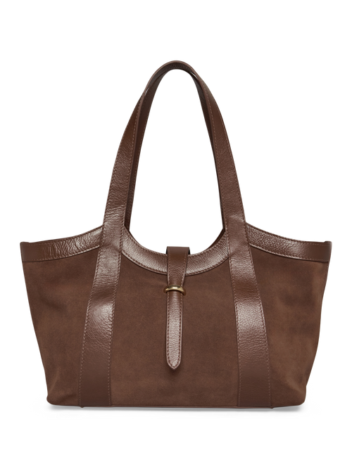 BOLSA HAZEL CAMURÇA CACAU - Mirol