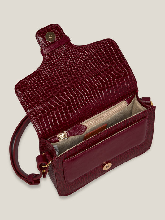 BOLSA MINI AZALEIA CHERRY - Mirol